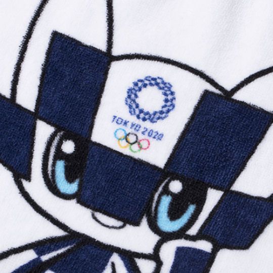 Tokyo 2020 Olympics Miraitowa Face Towel - 2021 Summer Olympic Games mascot design - Japan Trend Shop