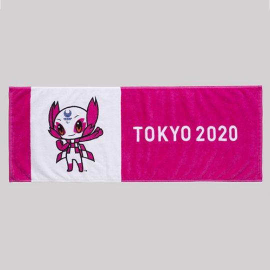 Tokyo 2020 Paralympics Someity Face Towel - 2021 Tokyo Paralympic Games mascot towel - Japan Trend Shop