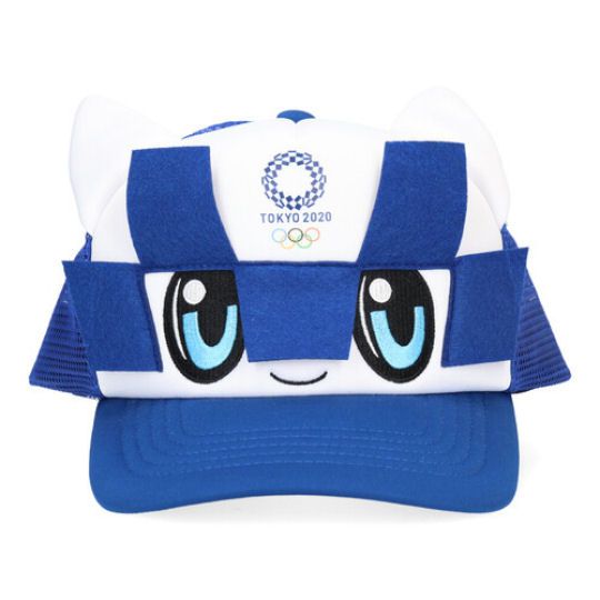 Tokyo 2020 Olympics Miraitowa Trucker Cap - 2021 Summer Olympic Games mascot casual headgear - Japan Trend Shop