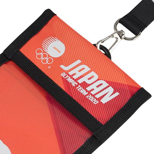 Tokyo 2020 Japanese Olympic Team Neck Multi-Holder - 2021 Summer Olympic Games portable pocket with neck-strap - Japan Trend Shop