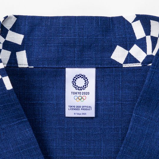 Tokyo 2020 Olympics Jinbei Shirt and Shorts Set Navy - 2021 Olympic Games traditional summer wear - Japan Trend Shop