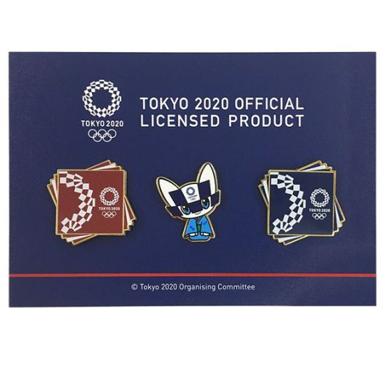 Tokyo 2020 Olympics Miraitowa Pin Badges - 2021 Summer Olympic Games mascot pins collection - Japan Trend Shop