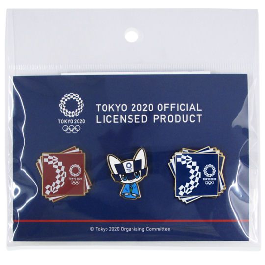 Tokyo 2020 Olympics Miraitowa Pin Badges - 2021 Summer Olympic Games mascot pins collection - Japan Trend Shop