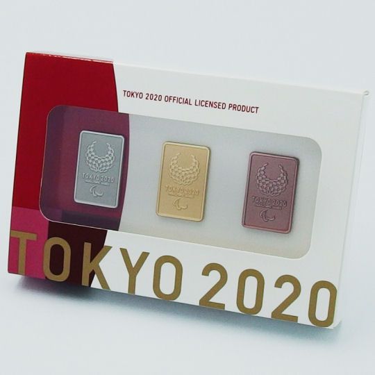 Tokyo 2020 Paralympics Medal Pin Badges - 2021 Paralympic Games gold, silver, and bronze-style pins - Japan Trend Shop