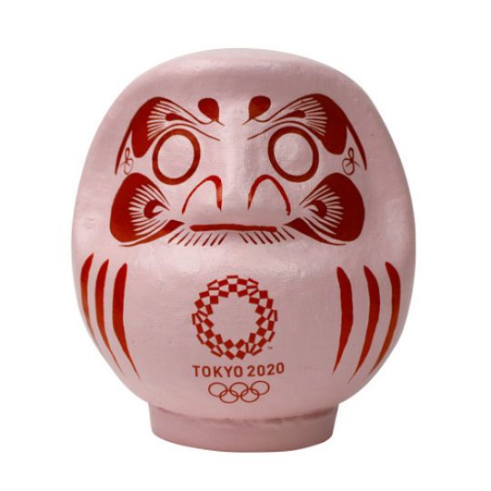 Tokyo 2020 Olympics Gunma Sakura Daruma Doll - 2021 Summer Olympic Games traditional craft toy and talisman - Japan Trend Shop