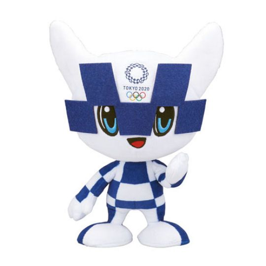 Tokyo 2020 Olympics Miraitowa Posable Figure - 2021 Summer Olympic Games mascot plush toy - Japan Trend Shop