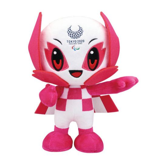 Tokyo 2020 Paralympics Someity Posable Figure - 2021 Summer Paralympic Games mascot plush toy - Japan Trend Shop