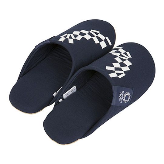 Tokyo 2020 Olympics Navy Slippers - 2021 Summer Olympic Games indoor footwear - Japan Trend Shop