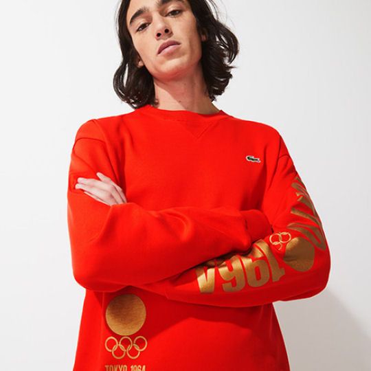 Tokyo 2020 Olympics Heritage Collection Lacoste Sweatshirt