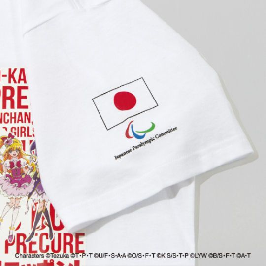 Tokyo 2020 Paralympics Manga T-shirt - Characters-themed official 2021 Paralympic Games garment - Japan Trend Shop
