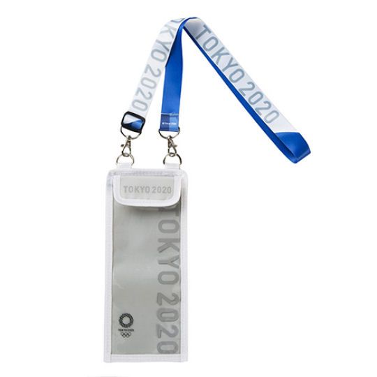 Tokyo 2020 Olympics Lanyard and Pictograms Ticket Holder - 2021 Summer Olympic Games utility neck strap - Japan Trend Shop