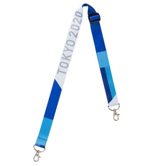 Tokyo 2020 Olympics Lanyard and Pictograms Ticket Holder - 2021 Summer Olympic Games utility neck strap - Japan Trend Shop