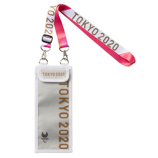 Tokyo 2020 Paralympics Lanyard and Pictograms Ticket Holder - 2021 Summer Paralympic Games utility neck strap - Japan Trend Shop
