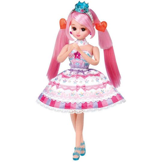 Magic Long Hair Licca-chan - Hair-styling doll in dress - Japan Trend Shop