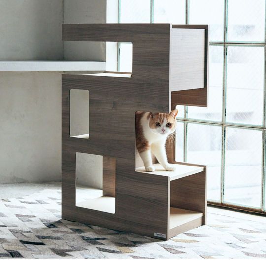 Cat Tower Partition - Multilevel feline nest - Japan Trend Shop