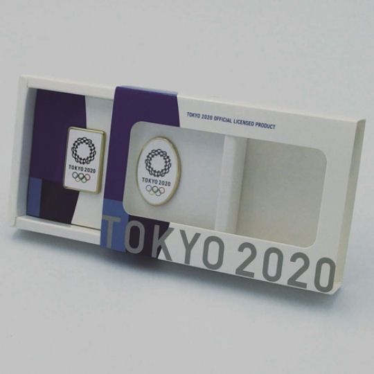 Tokyo 2020 Olympics Pin Badge Set - 2021 Summer Olympics logo pinback buttons - Japan Trend Shop
