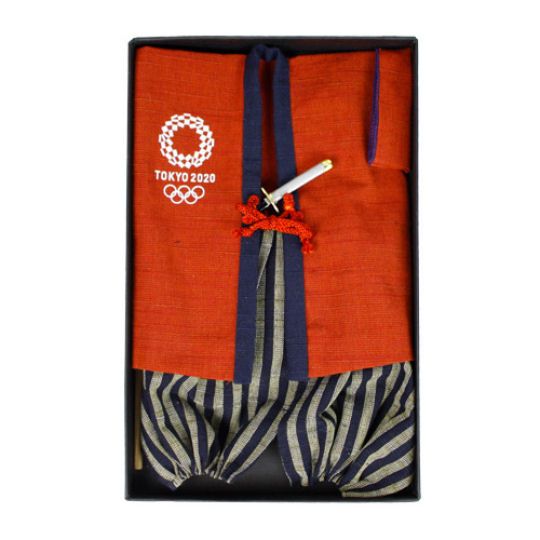 Tokyo 2020 Olympics Aizu Cotton Samurai Bottle Cover - 2021 Summer Olympic Games wrapping - Japan Trend Shop