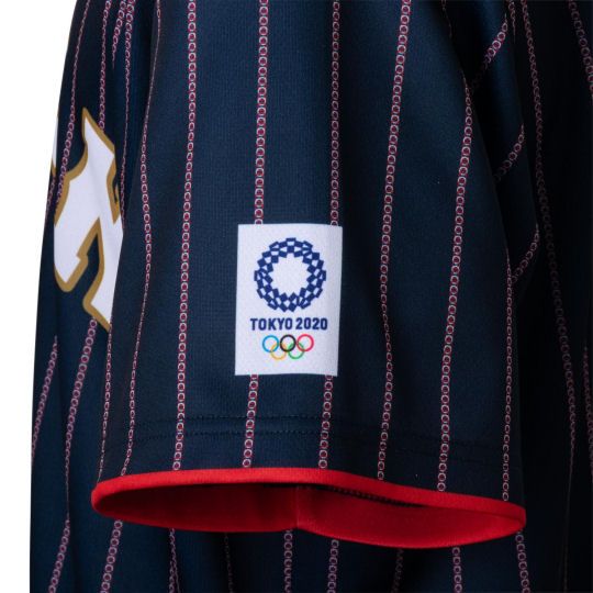 Tokyo 2020 Olympics Asics Baseball Uniform Replica Navy - 2021 Summer Olympic Games Japan team jersey - Japan Trend Shop
