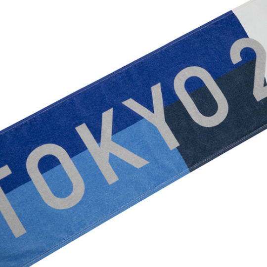 Tokyo 2020 Olympics Look of the Games Scarf-Towel Blue - 2021 Summer Olympics dual-use muffler - Japan Trend Shop