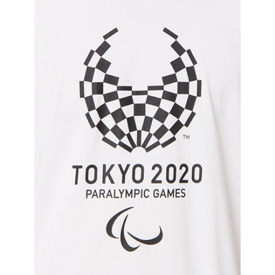 Tokyo 2020 Paralympics White T-shirt by Asics - 2021 Summer Paralympic Games clothing - Japan Trend Shop