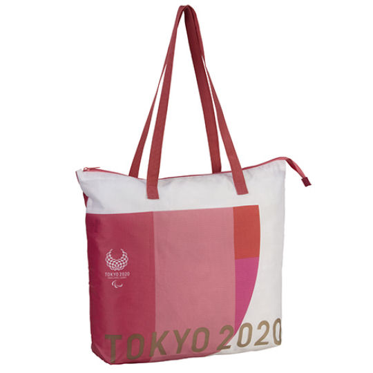 Tokyo 2020 Paralympics Travel Tote Bag Pink - 2021 Paralympic Games travel accessory - Japan Trend Shop