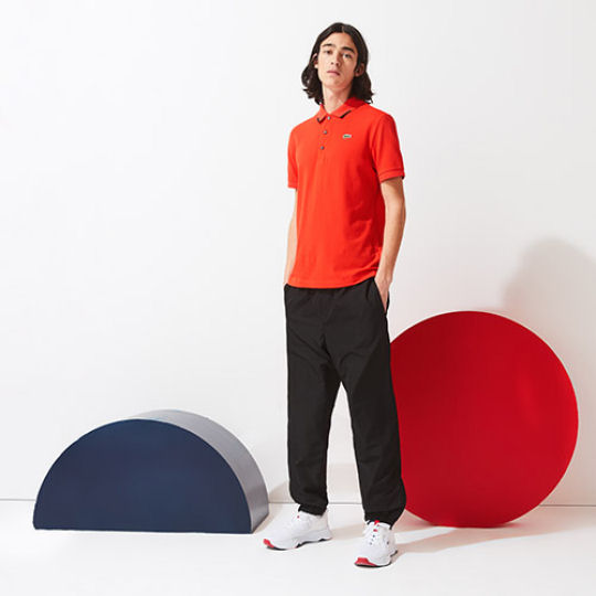 Tokyo 2020 Olympics Olympic Heritage Collection Lacoste Red Polo - 1964 Tokyo Olympics theme short-sleeve shirt - Japan Trend Shop