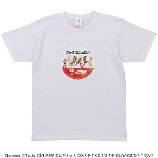 Tokyo 2020 Japan Paralympic Team Manga T-shirt - 2021 Summer Paralympic Games official JPC clothing - Japan Trend Shop