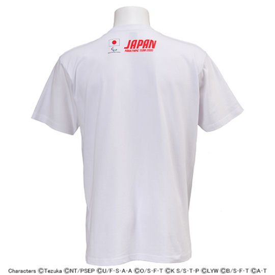Tokyo 2020 Japan Paralympic Team Manga T-shirt - 2021 Summer Paralympic Games official JPC clothing - Japan Trend Shop
