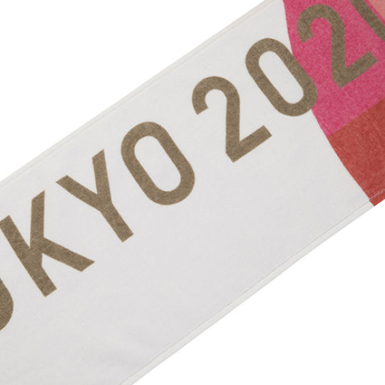 Tokyo 2020 Paralympics Look of the Games Someity Sport Poses Scarf-Towel - 2021 Summer Paralympic Games mascot dual-use neck towel - Japan Trend Shop