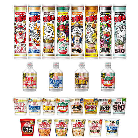 Nissin 50th Anniversary Cup Noodle Umaibo Snacks Set - Instant ramen snacks and - Japan Trend Shop