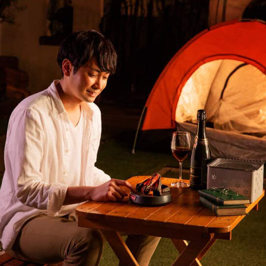 FireWood Home Campfire Simulator - Recreate camping experience at home - Japan Trend Shop