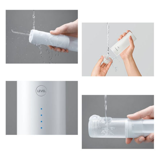 Panasonic EW-DJ41-W Jetwasher Doltz Portable - Compact dental water pick oral irrigator - Japan Trend Shop