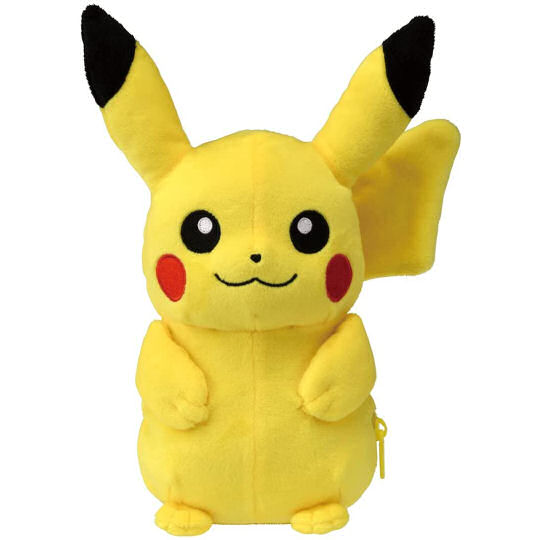 Poke Ball Pouch Pikachu Plush Toy Set - Popular anime and game character - Japan Trend Shop
