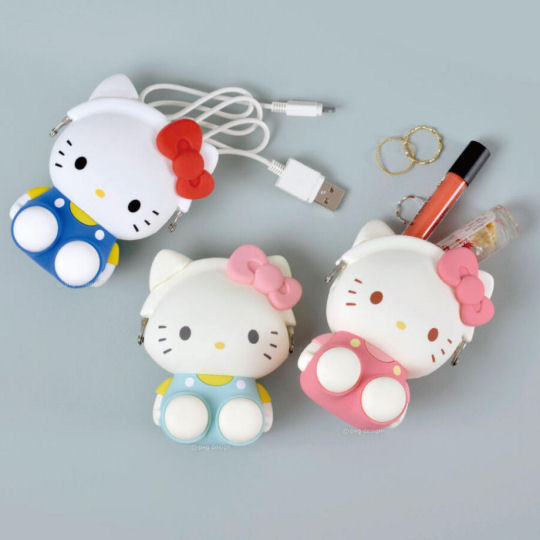 3D Pochi Hello Kitty Pouch - Sanrio character mini clasp pouch - Japan Trend Shop