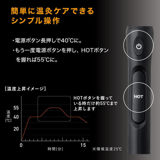 Atex Lourdes Moxibustion Heating Stick - Electric moxibustion treatment simulator - Japan Trend Shop