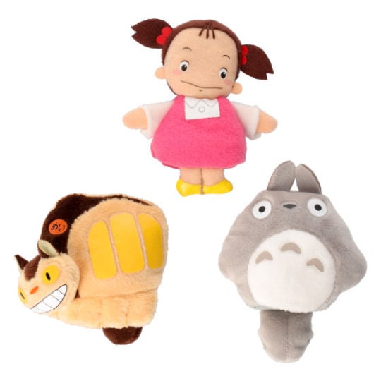 My Neighbor Totoro Finger Puppet Set (3 Puppets) - Classic anime film characters - Japan Trend Shop