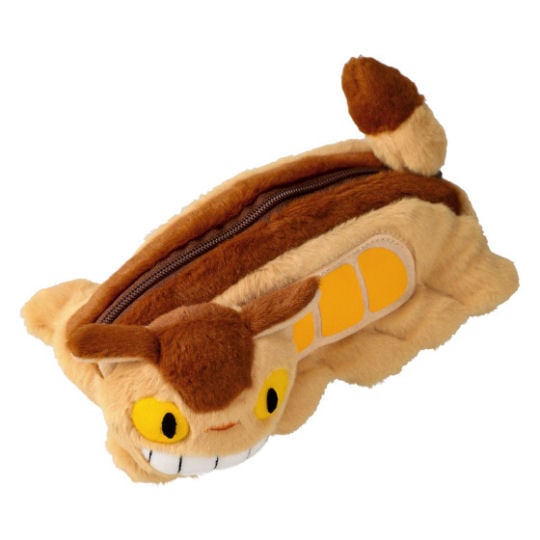 My Neighbor Totoro Catbus Pencil Case - Classical anime character plush toy and stationery accessory - Japan Trend Shop