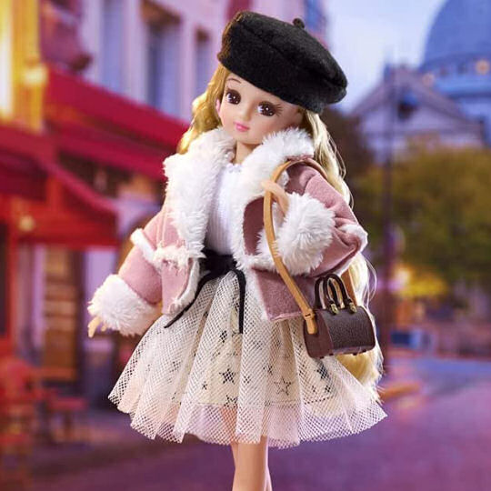 Shearling Fleece Jacket Licca-chan - Street fashion dress-up doll - Japan Trend Shop