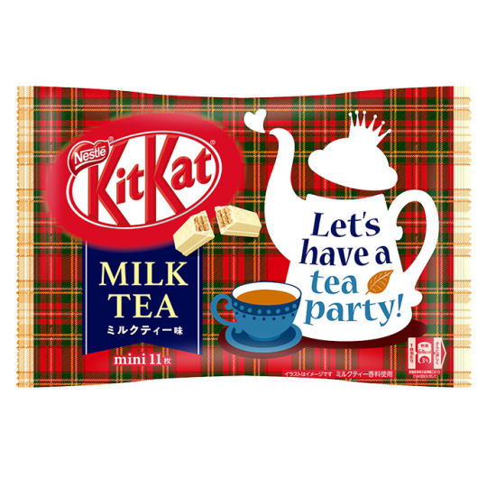Kit Kat Mini Milk Tea (Pack of 6) - English tea-flavored chocolate - Japan Trend Shop