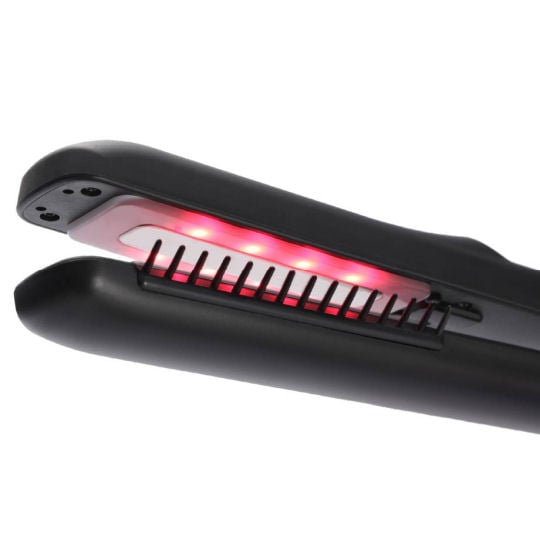 Ya-Man Shine Pro Hair Iron - Ultrasonic waves, heated, red LED hair straightener - Japan Trend Shop