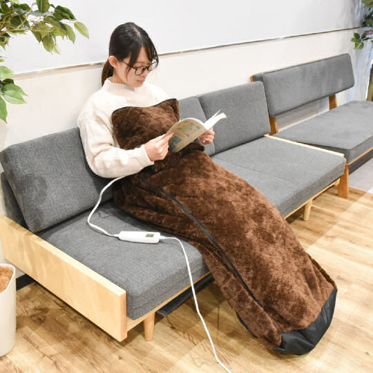 Thanko Kotanpo Personal Kotatsu - Electric heated sleeping bag - Japan Trend Shop