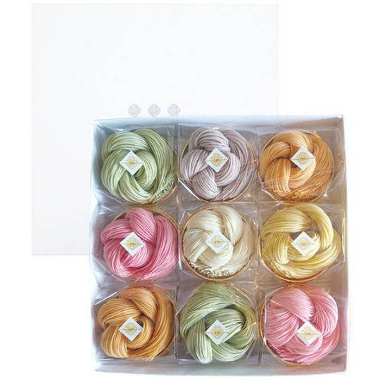 Multicolored Thread Soba - Extra-thin handmade buckwheat noodles - Japan Trend Shop