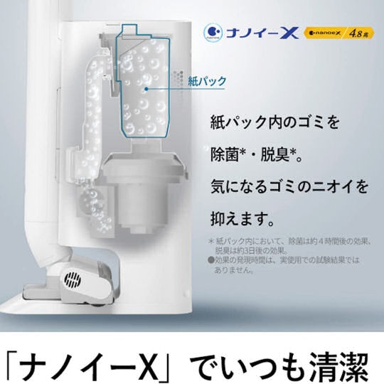 Panasonic MC-NS10K-W Cordless Cleaner | Japan Trend Shop