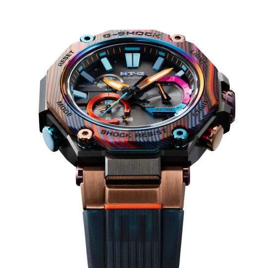 Casio G-Shock MTG-B2000XMG-1AJR Watch - Peruvian Rainbow Mountain-inspired wristwatch - Japan Trend Shop