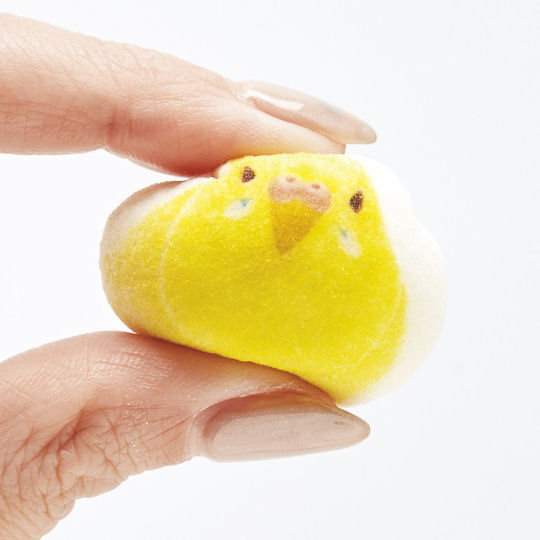 Small Bird Marshmallows - Cute parakeet-themed decorative sweets - Japan Trend Shop