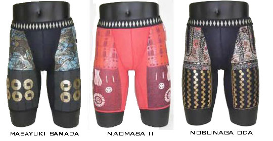 Samurai Underwear - Shogun and warrior armor design - Japan Trend Shop