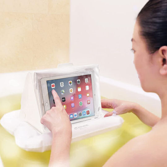 You-Bumi Digital Waterproof Tablet Floating Stand - For use in bath - Japan Trend Shop