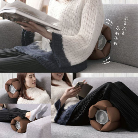 Momilux MocoRoll Beat Cushion - Vibration stretch roller bead cushion - Japan Trend Shop