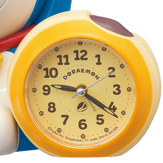 Seiko Doraemon Talking Alarm Clock - Popular manga and anime character nightstand clock - Japan Trend Shop