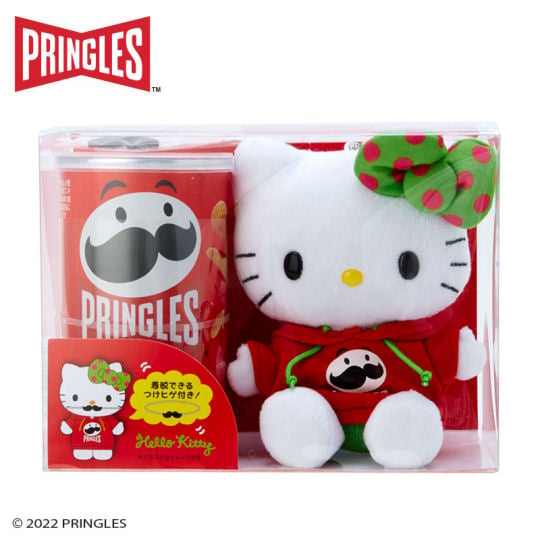 Pringles Hello Kitty Plush Doll and Chips Box - Sanrio character and potato chips collaboration set - Japan Trend Shop